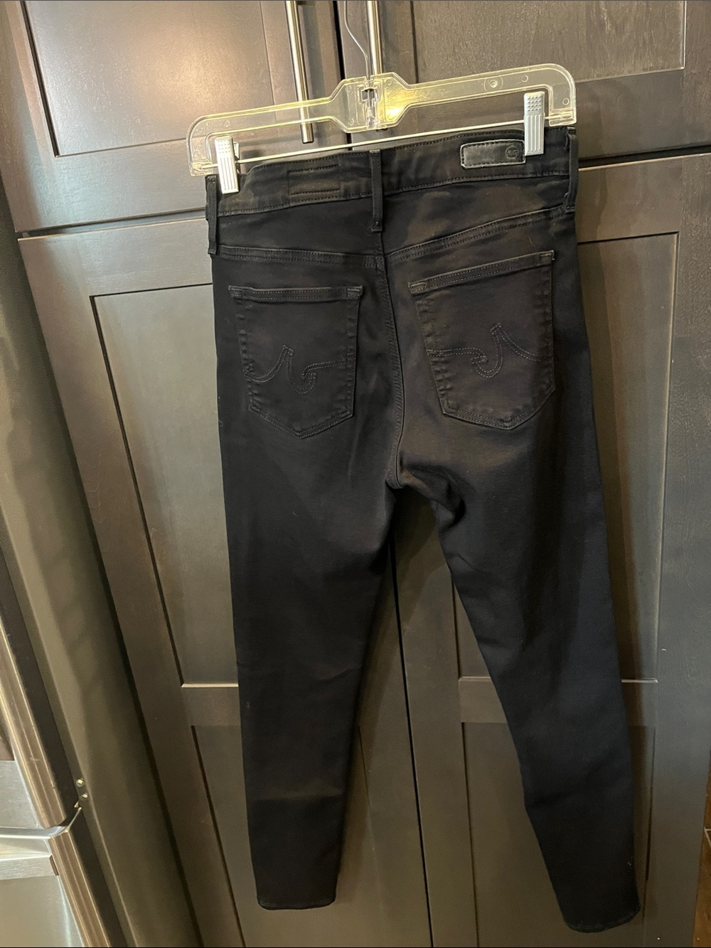 AG High Rise Skinny Farrah Ankle Black Jeans. Sz. 28. Very good condition - Picture 8 of 13